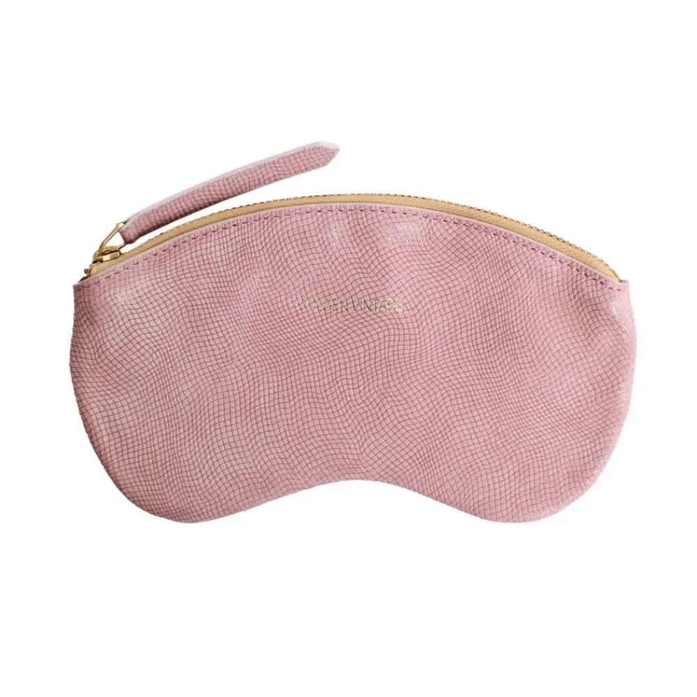 OH MY BAG Idées Cadeaux Et Autres Curiosités-Etui à lunettes en cuir à motif GOLDEN VINTAGE