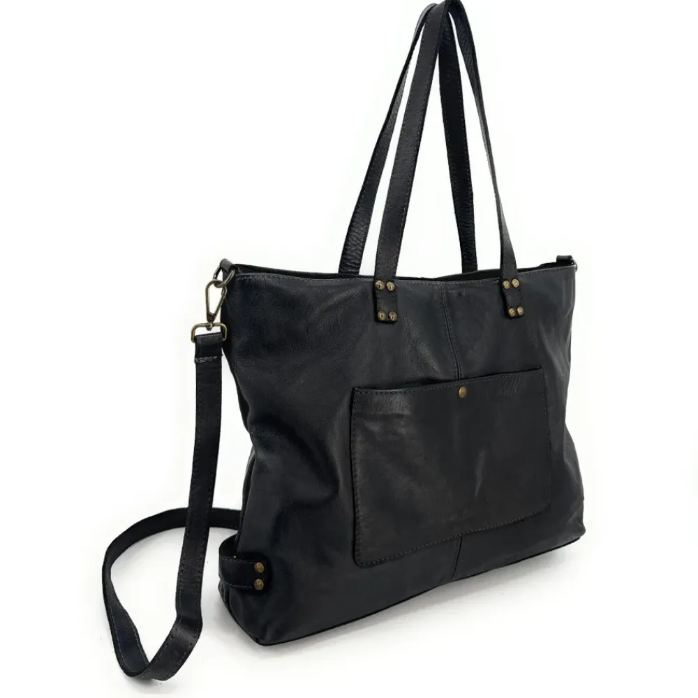 OH MY BAG Sacs En Cuir Vintage-Grand sac cabas femme en cuir vintage ASTERIA
