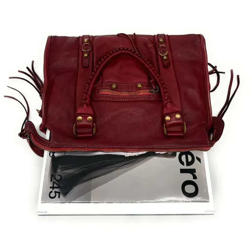 OH MY BAG Sacs En Cuir Vintage-Sac à main porté épaule en cuir vintage STORM ROCK