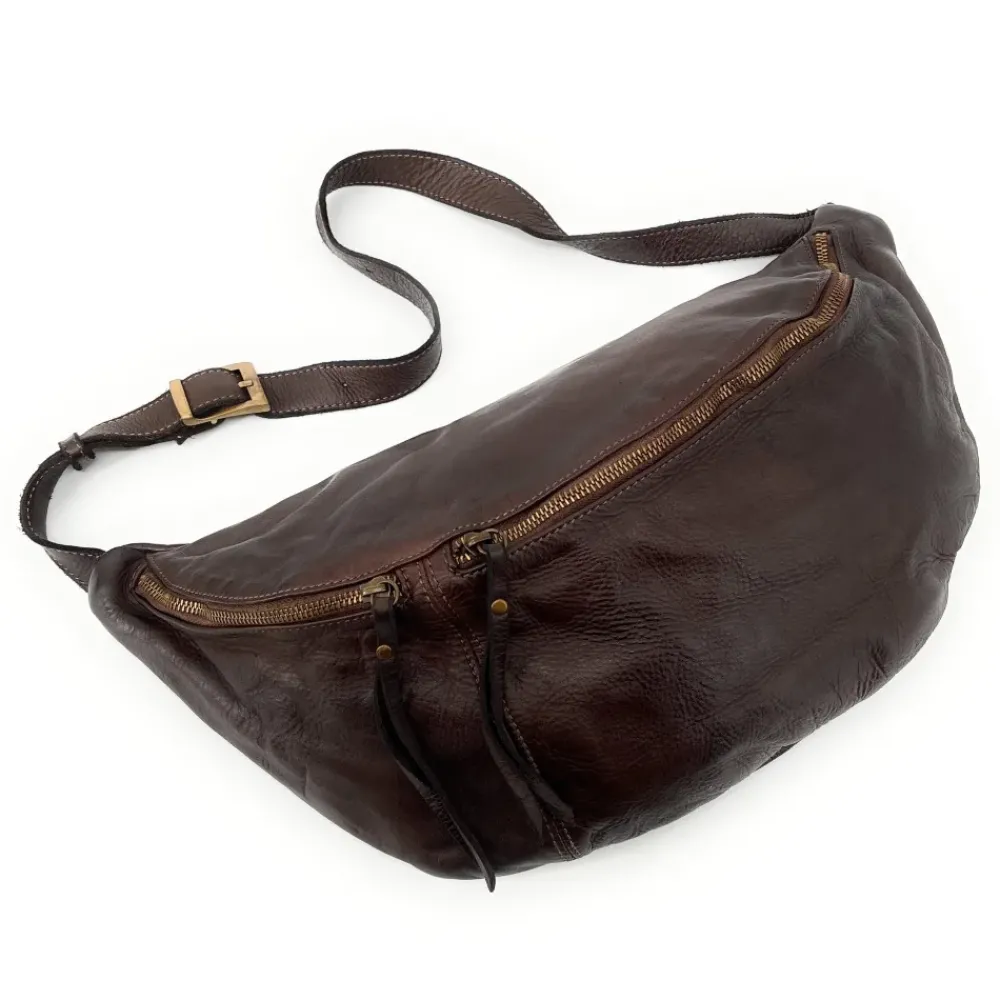 OH MY BAG Sacs Bandoulière-Sac banane XL en cuir vintage LEE ET LOU