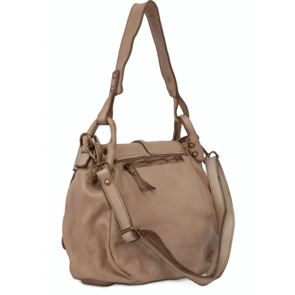 OH MY BAG Sacs En Cuir Vintage-Sac besace porté épaule en cuir vintage MISS HAGEN