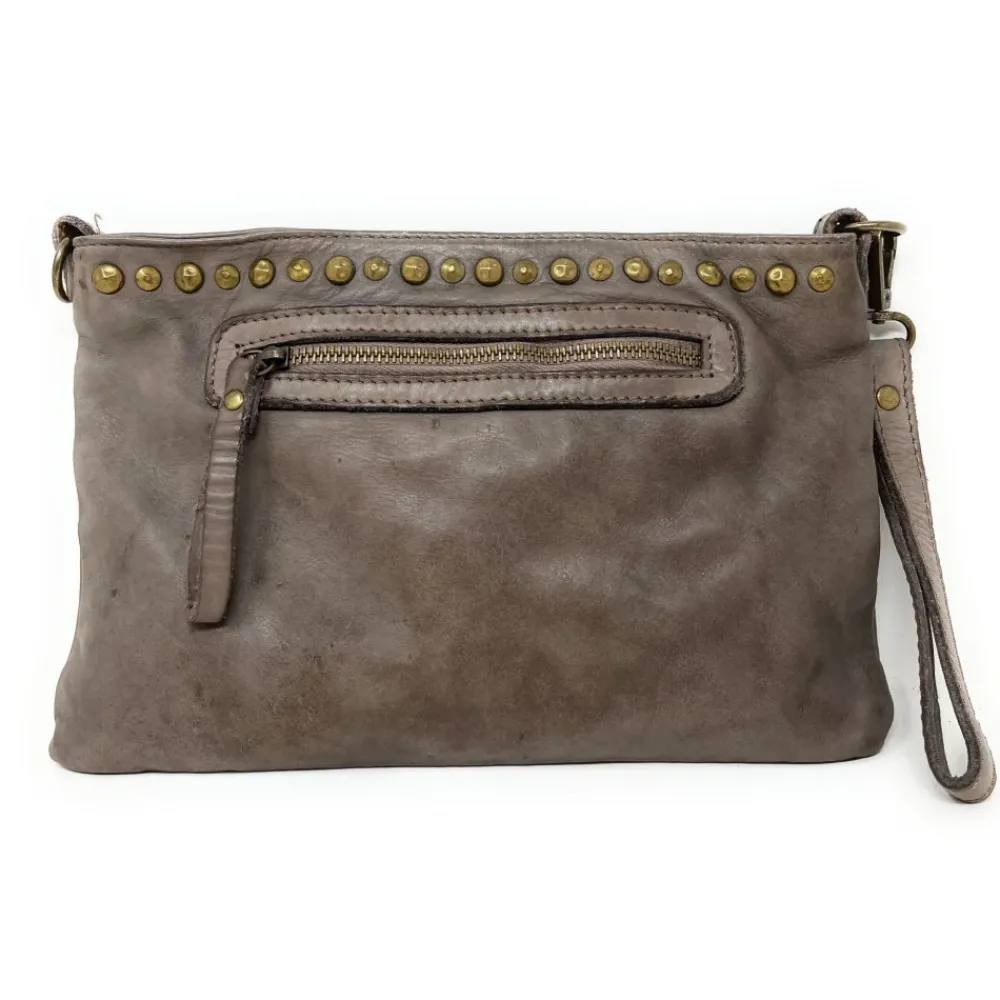 OH MY BAG Sacs En Cuir Vintage-Sac pochette en cuir vintage clouté MISS DOTIE