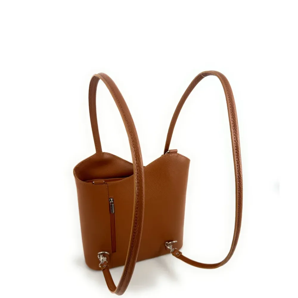 OH MY BAG Sacs En Cuir Grainé-Sac seau multipositions en cuir grainé CAP FERRET